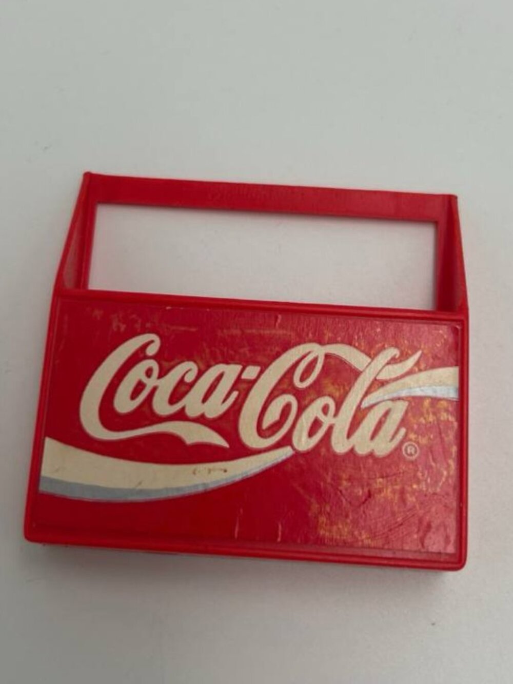 Vintage 1996 Coca-Cola Crate / Basket Fridge Magnet! 🥤❤️